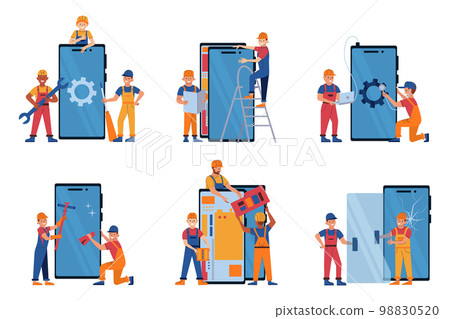 Phone Repair Flat Set 98830520