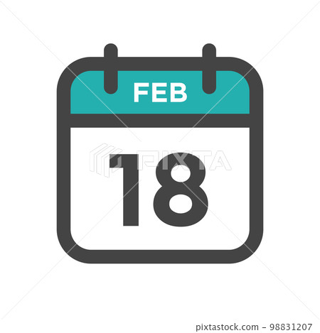 February 18 Calendar Day or Calender Date for Deadlines or Appointment February 18 Calendar Day or Calender Date for Deadlines or Appointment 98831207