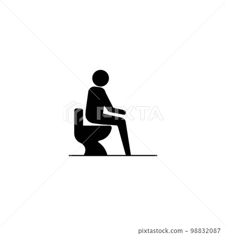Toilet icon Toilet icon 98832087