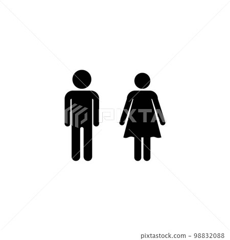 Toilet icon Toilet icon 98832088
