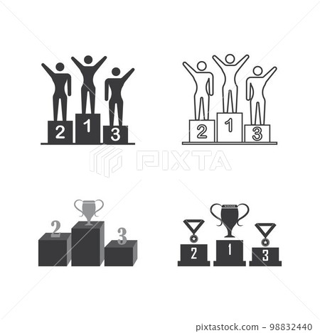 pedestal icon. pedestal icon. 98832440