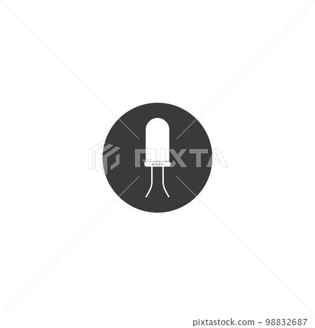 Diode icon. 98832687
