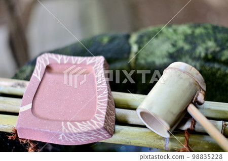 Ceramic inkstone (inkstone made from ceramic) 98835228
