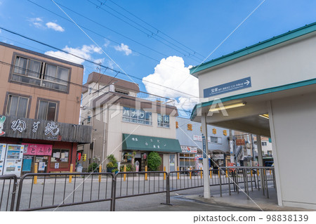 Scenery in front of the station, Kiyoshikojin Station 98838139
