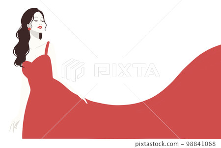 女性插畫素材 98841068