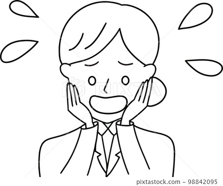 Impatient woman 98842095