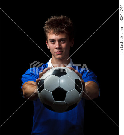Young soccer player Young soccer player 98842244