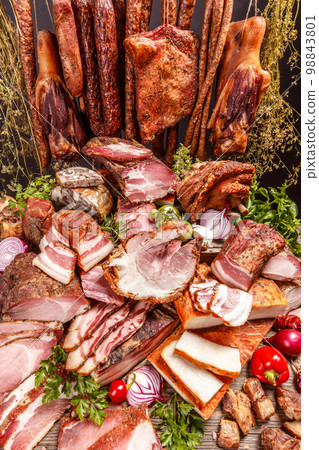 Cold cuts concept Cold cuts concept 98843801