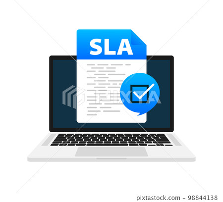 SLA - service level agreement document, Contract Form. SLA - service level agreement document, Contract Form. 98844138