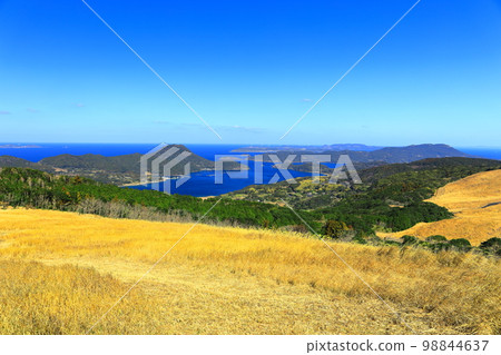 [Nagasaki Prefecture] View from Kawauchi Pass Observatory (Hirado Island) 98844637