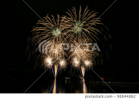 Hakone Lake Ashinoko Setsubun Festival Celebration Fireworks Festival Hakone Lake Ashinoko Setsubun Festival Celebration Fireworks Festival 98844862