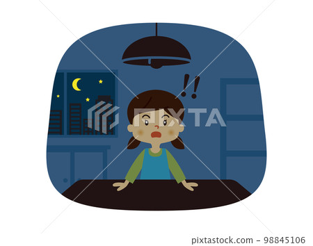 Power outage illustration Power outage illustration 98845106