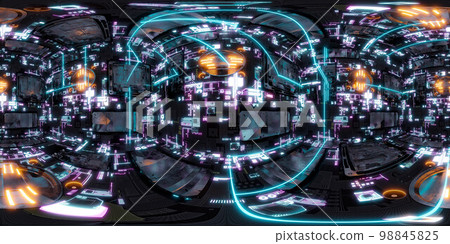 360 degree full panorama environment map of futuristic computer surface environment studio 3d render illustration hdri hdr vr virtual reality content 360 degree full panorama environment map of futuristic computer surface environment studio 3d render illustration hdri hdr vr virtual reality content 98845825