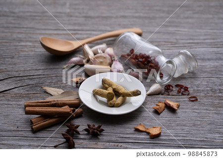 Turmeric spice 98845873