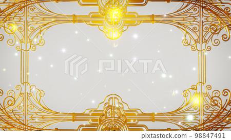 3D illustration Background for advertising and wallpaper in luxuly and fashion party scene. 3D rendering in decorative concept. 98847491