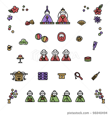 Illustration of Hinamatsuri 98848494