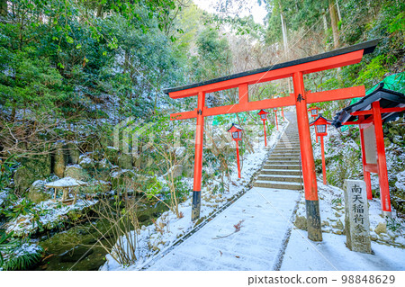 Nanzo-in Temple covered with snow in winter Sasaguri Town, Fukuoka Prefecture Nanzo-in Temple covered with snow in winter Sasaguri Town, Fukuoka Prefecture 98848629