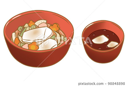 Ozoni and shiruko from Aomori Prefecture 98848898