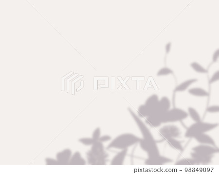 牆上有植物陰影的簡單背景 牆上有植物陰影的簡單背景 98849097
