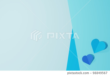3D material_heart 3D material_heart 98849567