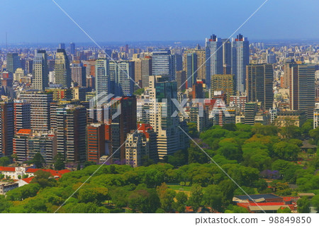 Panorama of Buenos Aires cityscape , Capital of Argentina 98849850
