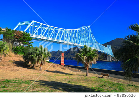 [長崎縣]晴天的生月橋（辰野瀨戶） 98850526