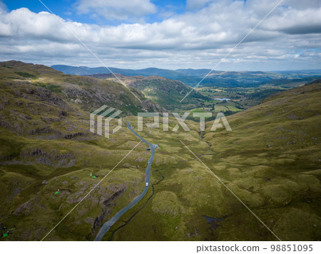 Amazing landscape of Lake District National Park Amazing landscape of Lake District National Park 98851095