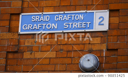 Grafton Street in Dublin - travel photography Grafton Street in Dublin - travel photography 98851425