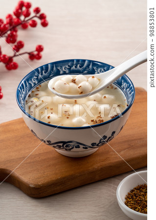 湯圓 冬至 白色 小湯圓 桂花 Tangyuan Tang yuan タンユエン 団子 湯圓 冬至 白色 小湯圓 桂花 Tangyuan Tang yuan タンユエン 団子 98853801