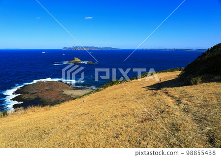 [Nagasaki Prefecture] View from Oobae Lighthouse on Ikitsuki Island 98855438
