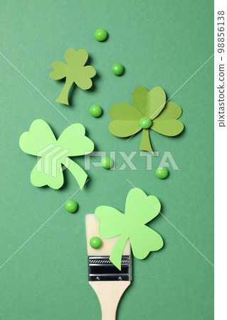 Concept of St. Patrick's Day, top view Concept of St. Patrick's Day, top view 98856138