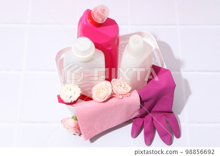 Concept of spring cleaning and house cleaning Concept of spring cleaning and house cleaning 98856692