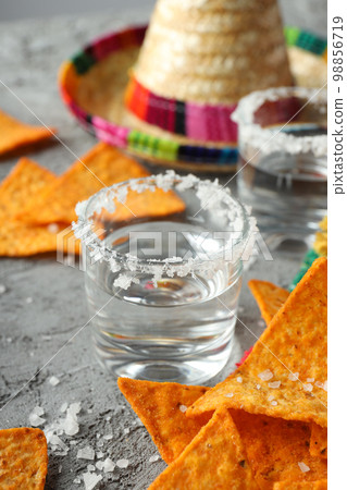 Concept of Mexico food, Mexico cuisine snack and drink 98856719
