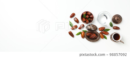 Concept of tasty food, dates, space for text Concept of tasty food, dates, space for text 98857092