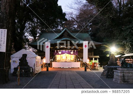 Tokyo Kunitachi City Winter Yaho Tenmangu Shrine Tokyo Kunitachi City Winter Yaho Tenmangu Shrine 98857205