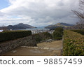 Looking down on the Uwa Sea from the castle 98857459