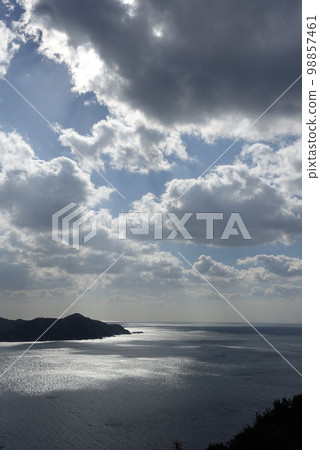 Uwa Sea from Cape Sada Uwa Sea from Cape Sada 98857461