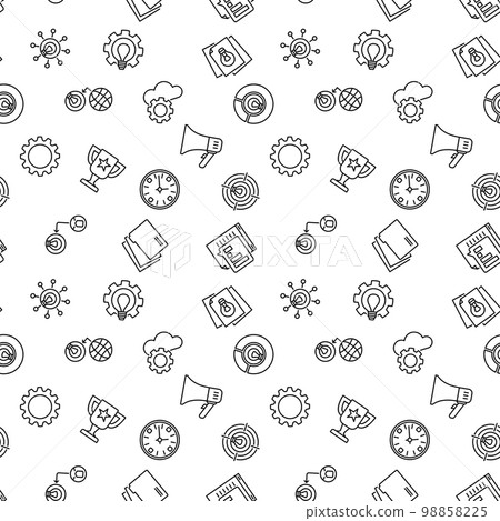 Vector Startup seamless pattern or background Vector Startup seamless pattern or background 98858225