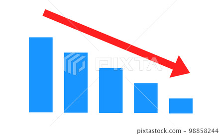 下降條形圖 98858244
