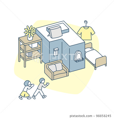 生活與室內。放鬆空間 98858245