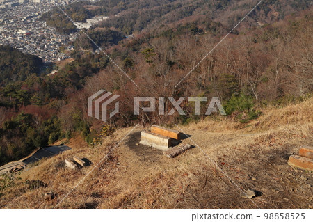 Firebed of Mt. Daimonji, Kyoto 98858525