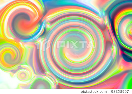 彩虹流體背景素材 98858907