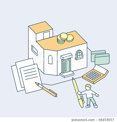 money calculation. planning and preparation 98859057