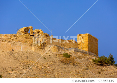 Jordan, Crusaders Shobak Castle on the hill Jordan, Crusaders Shobak Castle on the hill 98862339