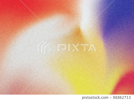 帶有噪聲的漸變背景，如橙色和紫色的混合 98862713