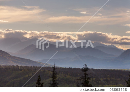 Mountains on Alaska Mountains on Alaska 98863538