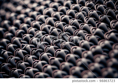 Chain Mail Texture, Chain Armour Hauberk Background, Knight Chainmail, Generative AI Illustration 98863723