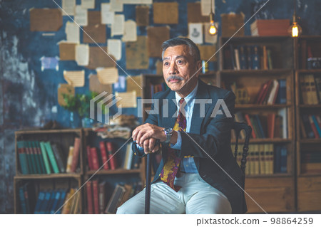 Senior male portrait Senior male portrait 98864259