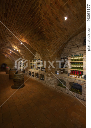 Wine shop in Mailberg castle, Lower Austria, Austria Wine shop in Mailberg castle, Lower Austria, Austria 98865177