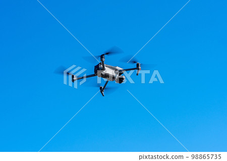 Drone and blue sky 98865735